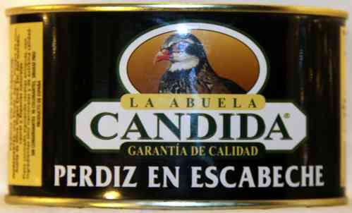 LA ABUELA CANDIDA PERDIZ ESCABECHADA LATA 550 g.