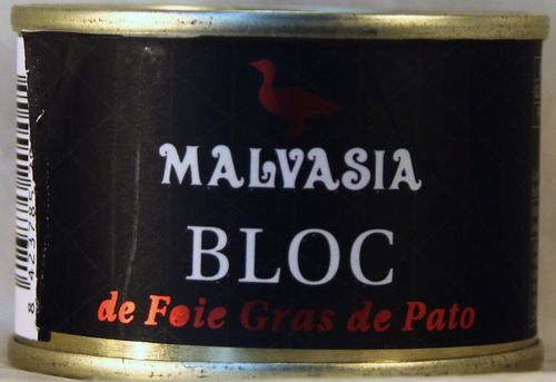 MALVASIA BLOC FOIE GRAS DE PATO LATA 65 g.